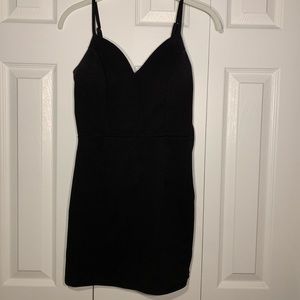 Little Black Dress with diamond back